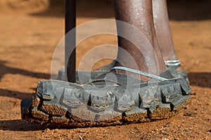Maasai sandals photo