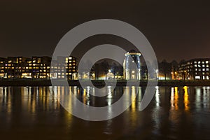 Nightphotography in Maastricht in The Netherlands photo