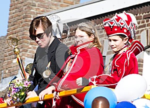 The Carnival Princes and Princesses of the village of Amby