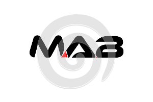 MAB logo design and vector art