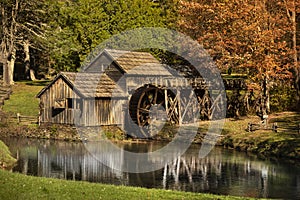 Mabry Mill along the Blue Ridge Parkway