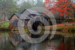 Mabry Mill on Blue Ridge Parkway