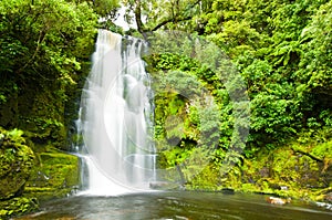 Mac Lean Falls in the Catlins