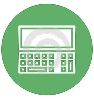 mac, mini computer Isolated Vector Icon That can be easily edited in any size or modified.