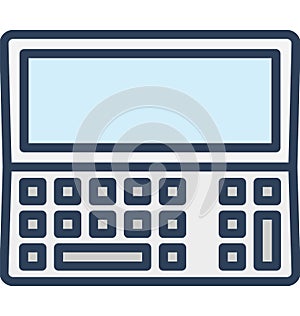 mac, mini computer Isolated Vector Icon That can be easily edited in any size or modified.