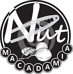 Label macadamia nut