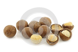 Macadamia nuts (Macadamia tetraphylla)