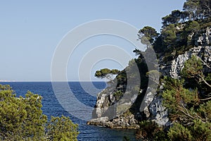 Macarelleta Beach in Mmenorca