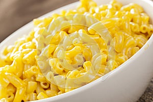 Macaroni and Cheese in a bowl photo