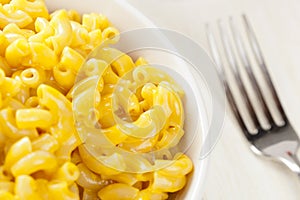 Macaroni and Cheese in a bowl photo