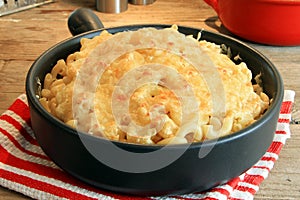 Macaroni and cheese photo