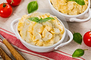 Macaroni and Cheese with Parmesan