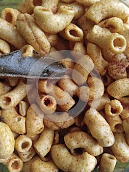 Macaroni crucy and delisious