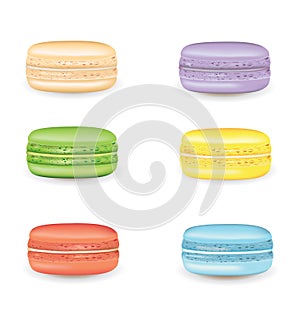 Macarons cookie set