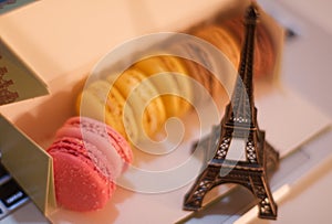 Macarons and the Eiffel Tower