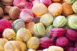 Macarons french dessert