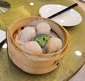 Macau Chinese Restaurant Fresh Gourmet Dim Sum Cantonese Cuisine Guangdong Yum Cha Har Gow Shrimp Dumpling