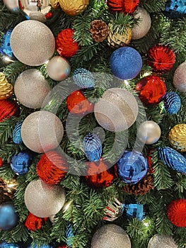 Macau Christmas Tree Decorations Colorful Ornament Balls St Regis Hotel Nutcracker Cotai Sands Taipa Macao X'mas Festive