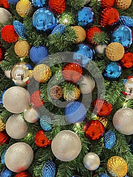 Macau Christmas Tree Decorations Colorful Ornament Balls St Regis Hotel Nutcracker Cotai Sands Taipa Macao X'mas Festive