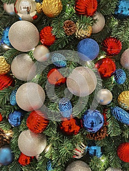 Macau Christmas Tree Decorations Colorful Ornament Balls St Regis Hotel Nutcracker Cotai Sands Taipa Macao X'mas Festive