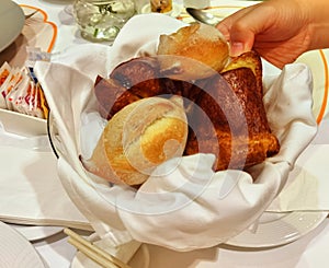Macau Fresh Baked Bread Western Cuisine Char Siu Dinner Hotel Lisboa Noite E Dia Fine Dining photo