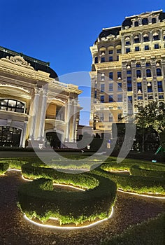 Macau Grand Lisboa Palace Resort Architecture Jardim Secreto SJM Resorts Outdoor Nature European Baroque Green Landscape Design