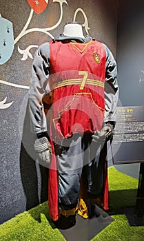 Macau Harry Potter Exhibition Costume Design Wardrobe Wear Character Wizard Friends Hogwarts Magic Gryffindor Quidditch Uniform