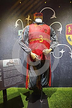 Macau Harry Potter Exhibition Costume Design Wardrobe Causal Wear Character Wizard Friends Hogwarts Magic Gryffindor Quidditch