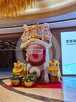 Macau Mgm Cotai MGM Awakening Lion Techno-Cultural Dance Drama Performance Entertainment Led Lingnan Culture Guangzhou Theatre
