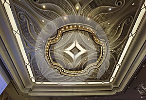 Macau MGM Cotai Ballroom Ceiling Lighting Chandeliers Crystal Lamps Interior Design Ambience Luxury Lifestyle