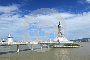 Macau : The Statue of Guanyin aka Goddess of Mercy