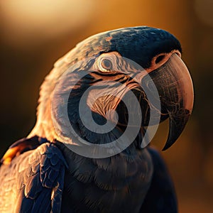 The Macaw represents the exotic beauty and biodiversity of the rainforest