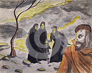 MacBeth and the Three Witches