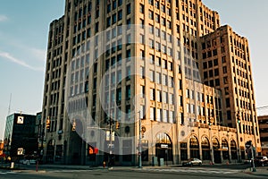 The Maccabees Building, in downtown Detroit, Michigan
