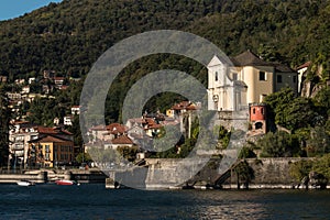 Maccagno comune at Lago Maggiore photo