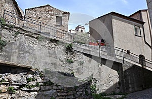 Macchiagodena - Scorcio del centro storico da Via XXIV Maggio photo