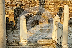 Macedonia, Bitola, Ruins of Heraclea Lyncestis Basilica