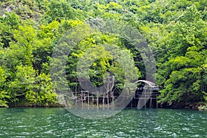 Macedonia Canyon Matka Boat Ride in the valley