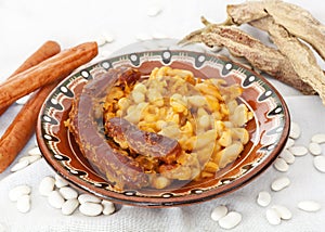 Macedonian food Tavce Gravce