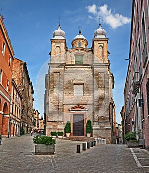 Macerata, Marche, Italy: San Filippo Neri church