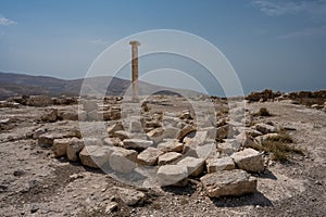 Machaerus Castle Ruins in Jordan