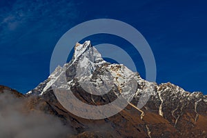 Machapuchare Fish Tail mountain