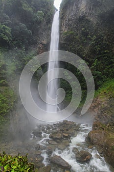 Machay waterfall (known aswell as El Rocio waterfall) photo