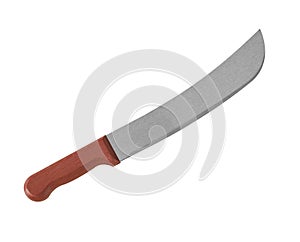 Machete on white background