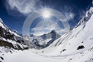 Machhapuchchhre Fish Tail Mountain