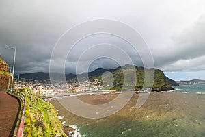 Machico and Sao Lourenco on the island Madeira photo