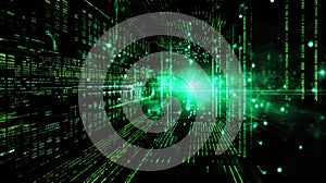 machine data tech background