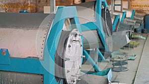 Machine for deburring parts