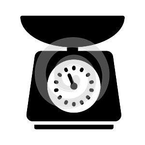 Machine glyph flat vector icon