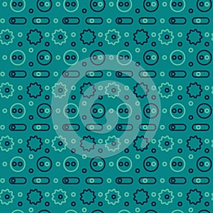 Machine gone mad pattern seamless design